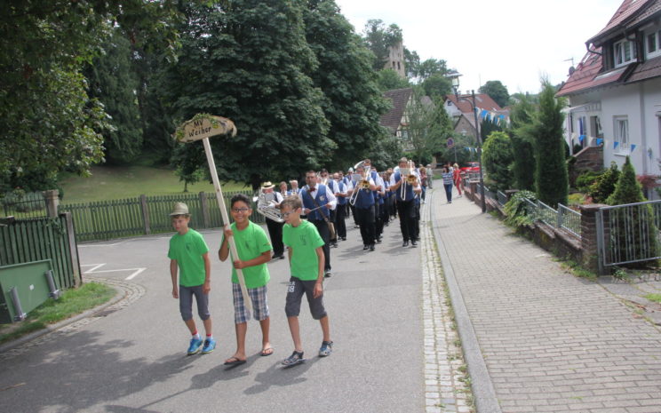 MV Weiher beim Sternmarsch